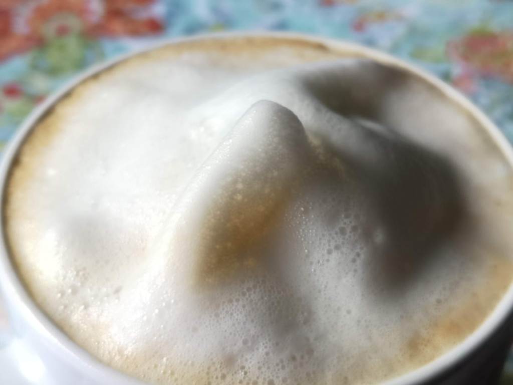 cappuccino foam