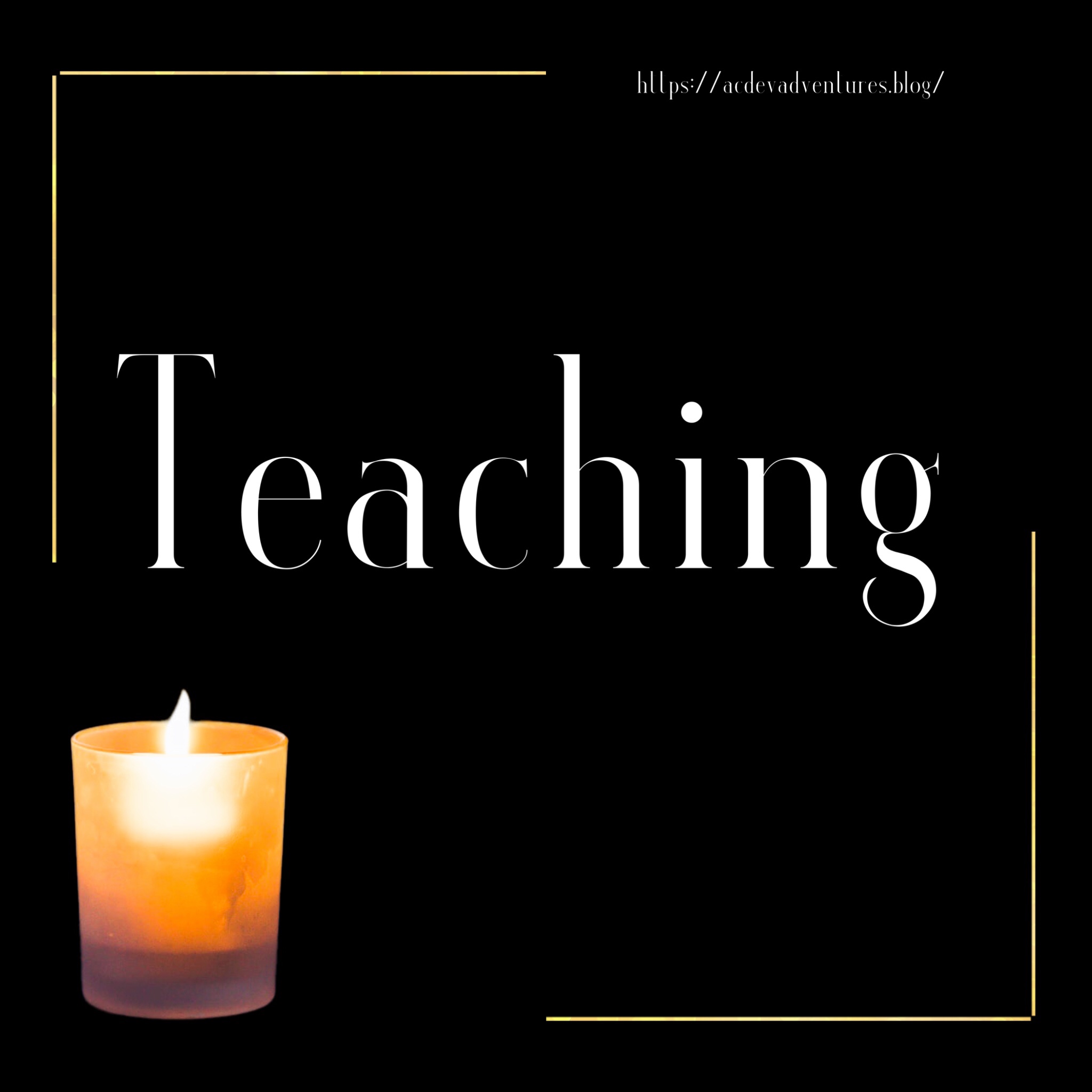 Looking Beyond: Thoughts on Teaching Models